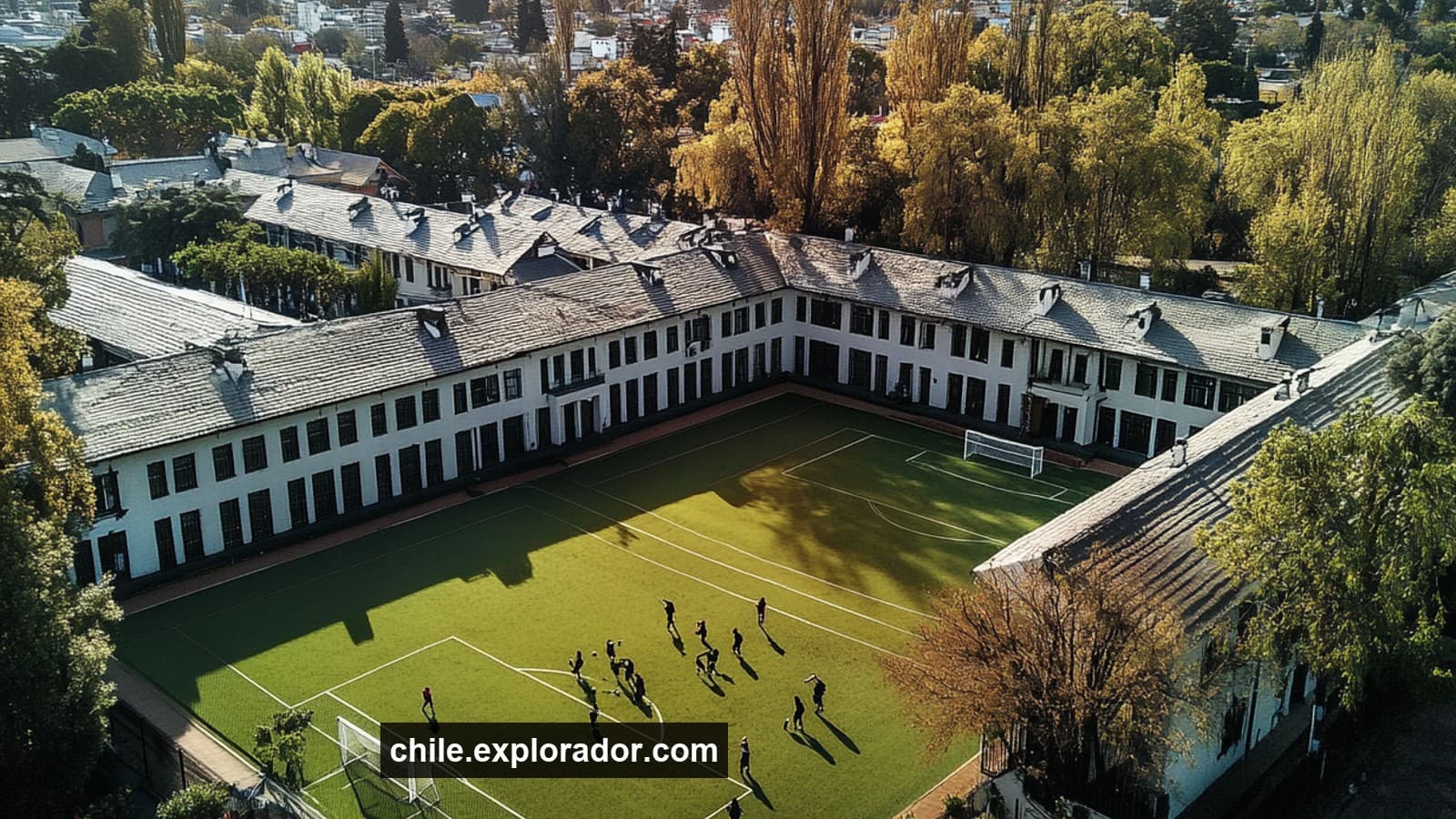 Vista de establecimientos escolares con vacantes SAE en Providencia, Chile