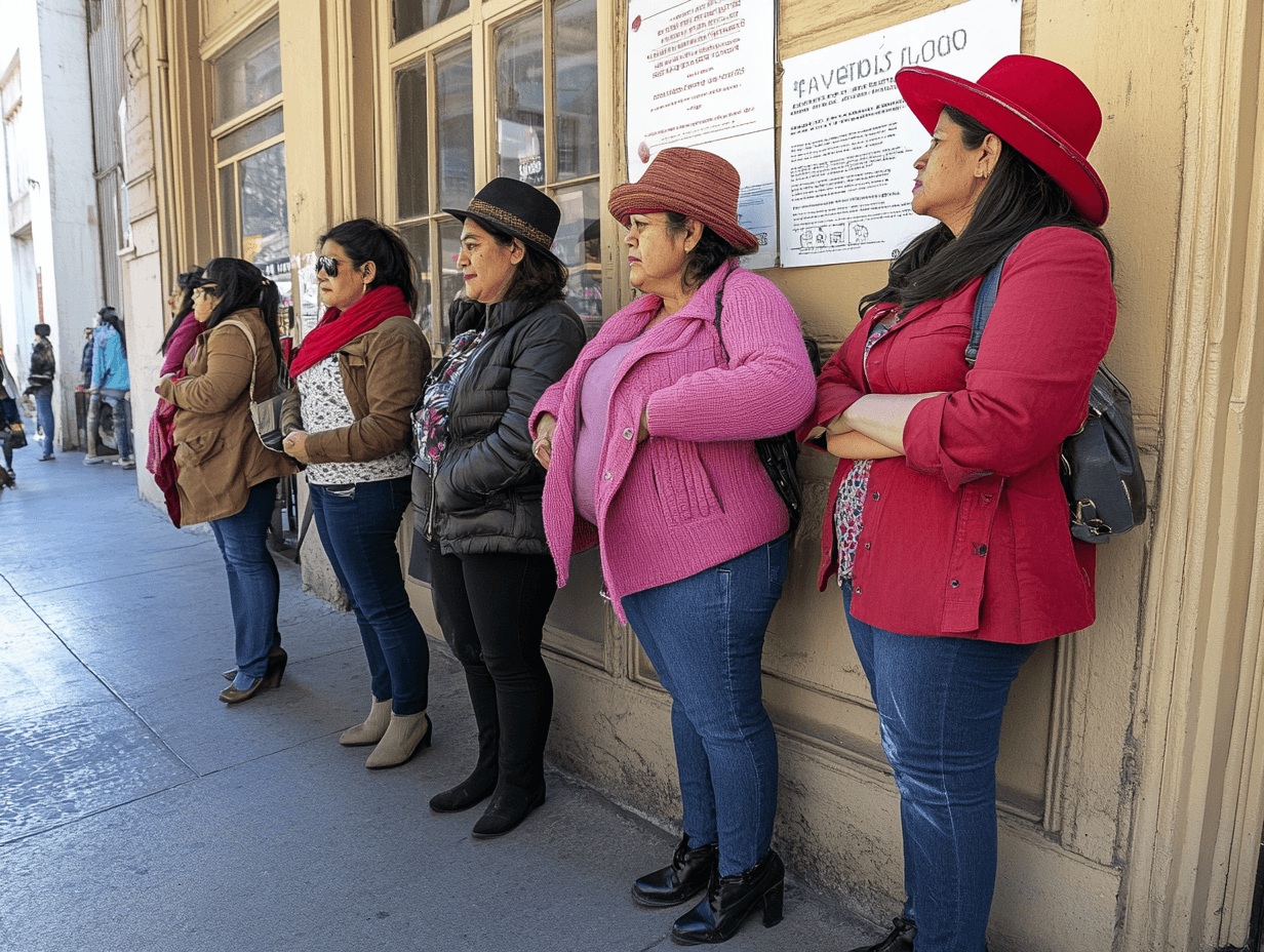 Familias revisando información del Sistema de Admisión Escolar en Chile